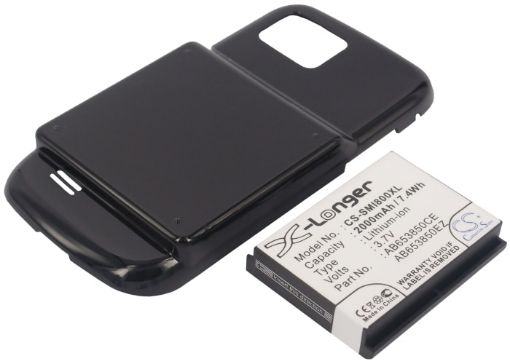 Picture of Battery Replacement Samsung AB653850CE AB653850CU AB653850EZ for GT-I8000 GT-I8000H