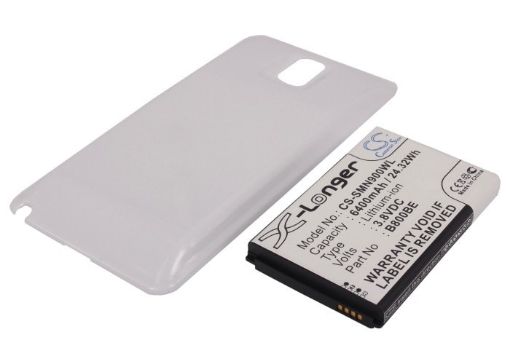 Picture of Battery Replacement Samsung B800BC B800BE B800BK B800BU for Galaxy Note 3 Galaxy Note III