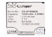 Battery Replacement HTC 35H00128-00M BA S400 BB81100 HD2 Leo - 5
