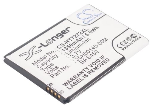 Battery Replacement HTC 35H00140-00M 35H00140-01M BA S450 for 7 Mozart A315C - 1