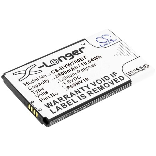 Honeywell P69NV19 Battery Replacement for WTS700 7" Wireless Color Touch - 1