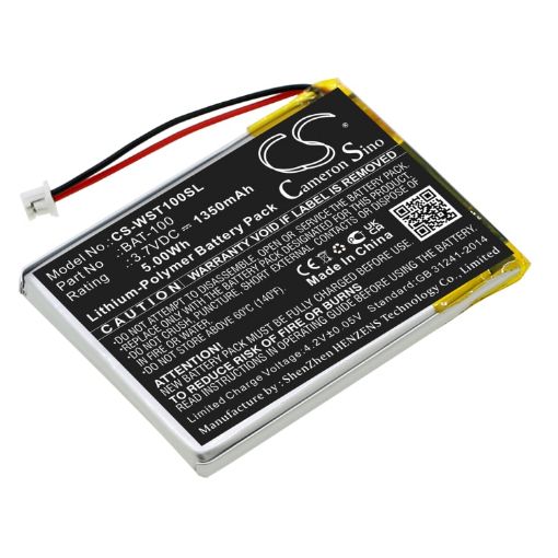 Battery Replacement Williams Sound BAT-100 for Digi-Wave DLT Transceivers - 1