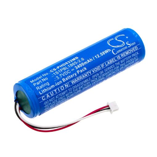 Battery Replacement Philips 1S1PBL1865-2.6 for Avent SCD831 - 1