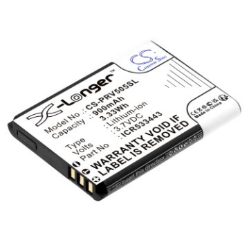 Prestigio ICR533443 Battery Replacement for PCDVRR505 RoadRunner 505 - 1