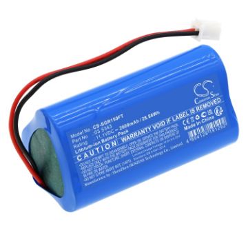 Battery Replacement Scangrip 3 5343 for 03.5451 VEGA 1500 C+R - 1