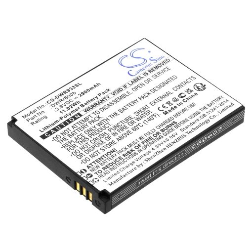 D-Link 6BT-R800B-2901 DWRr800b Battery Replacement for DWR-933 B1 - 1