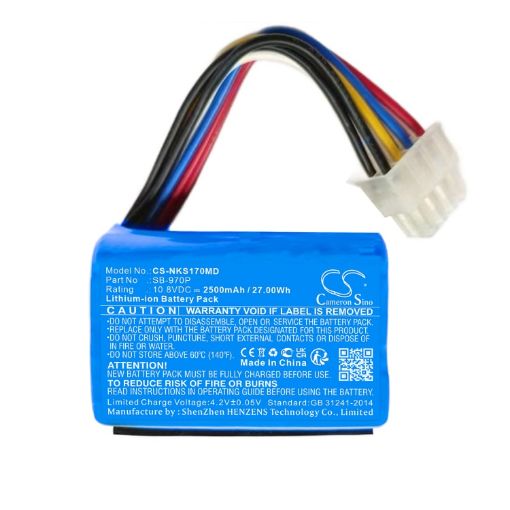 Nihon Kohden SB-970P X162B Battery Replacement for CSM-1701 & CSM-1702 Monitor - 1