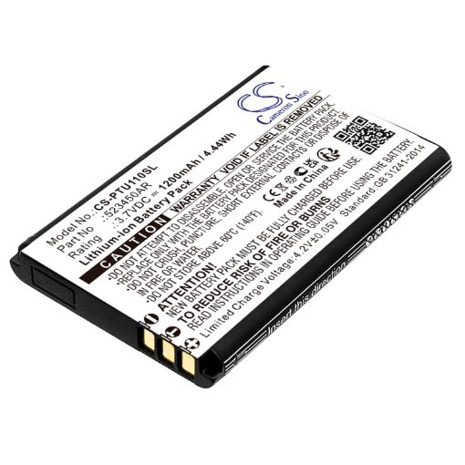 Panasonic 523450AR Battery Replacement for KX-TU110 EXB - 1