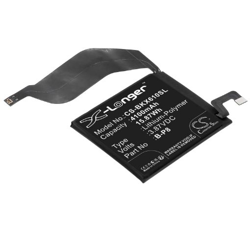 Battery Replacement Vivo B-P8 for V2056A X60 Pro Plus - 1
