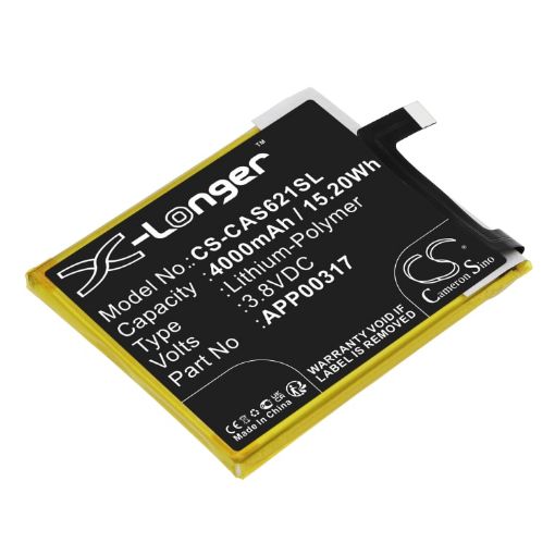Battery Replacement Caterpillar APP00317 for S62 Pro - 1