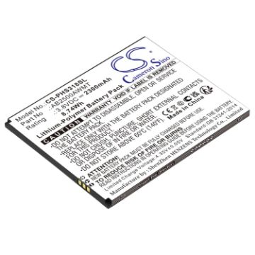 Philips AB2500AWMT Battery Replacement for CTS318 Xenium S318 - 1