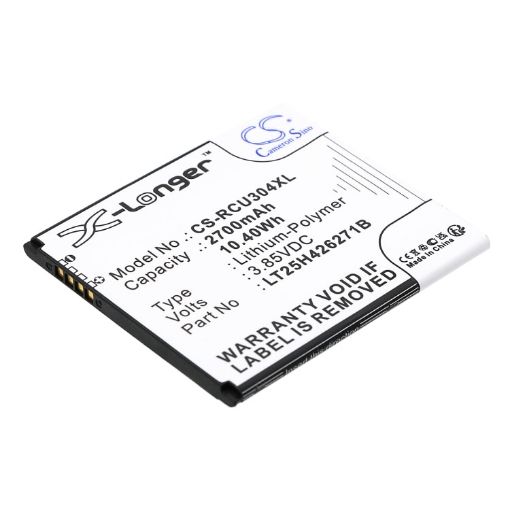 Battery Replacement Cricket LT25H426271W for Debut U319AA - 1