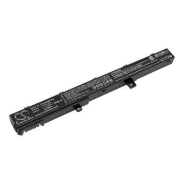 Battery Replacement Asus 0B110-00250100M A31N1308 A41N1308 X45Li9C for 90NB0341-M00910 - 1