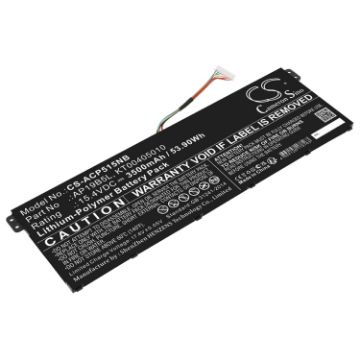 Battery Replacement Acer AP19B5L KT00405010 for A515-43-R19L Aspire 5 A515-43 - 1
