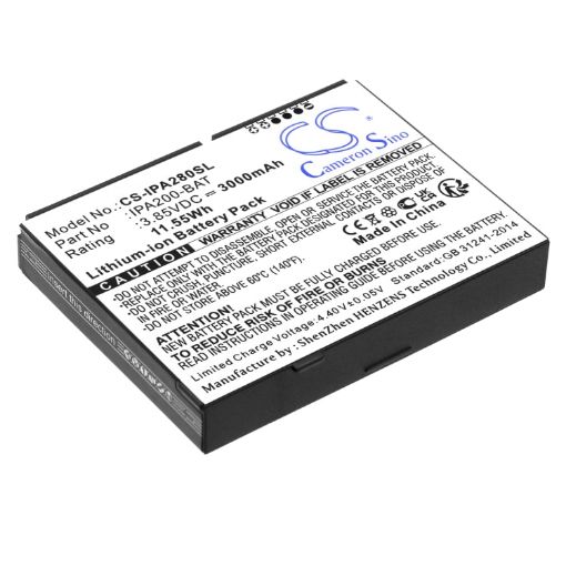Battery Replacement Ingenico 296104539 BI-M81XX-1K9GKX for iPA200 iPA280 - 1