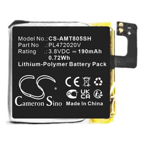 Amazfit PL472020V Battery Replacement for A1805 - 1