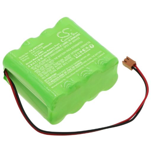 Battery Replacement Amano AJR-111000 for PIX3000 PIX-3000 - 1