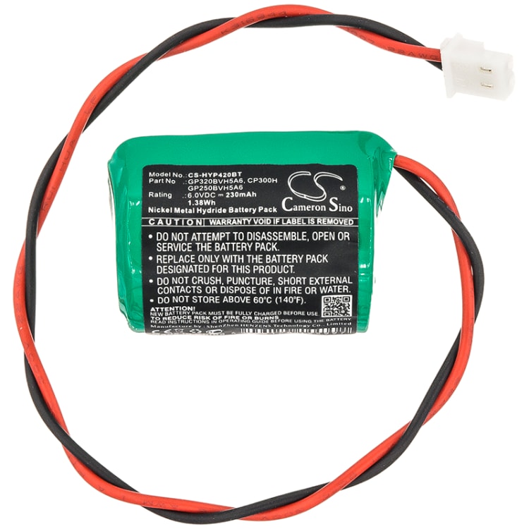 Battery Replacement for Honeywell CP300H GP250BVH5A6 GP320BVH5A6 ...