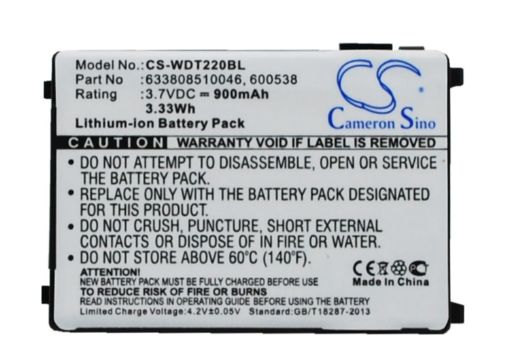 Battery Replacement Falcon 191-908304-200 4006-0319 600538 633808510046 for PT40 PT40 PDT - 1