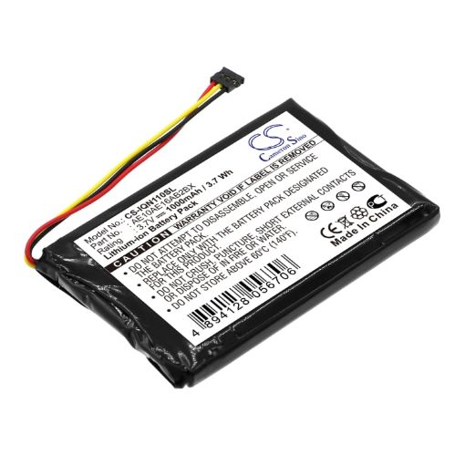 Picture of Battery Replacement Garmin AE10AE16AB2BX for Nuvi 1100 Nuvi 1100LM