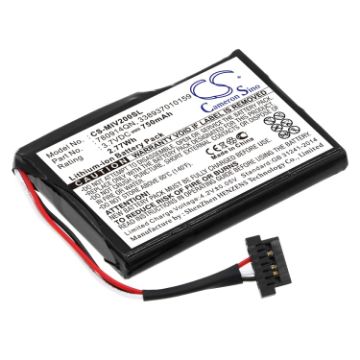 Picture of Battery Replacement Mitac 338937010159 780914QN for Mio Moov 200 Mio Moov 200e