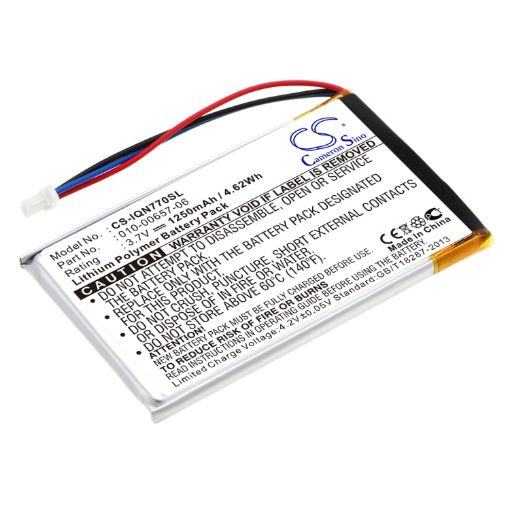 Picture of Battery Replacement Garmin 010-00657-06 for Nuvi 770 Nuvi 770T