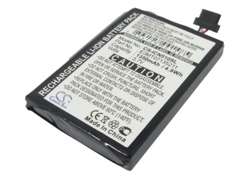 Picture of Battery Replacement Navman E3MT07135211 for iCN 510 iCN 520