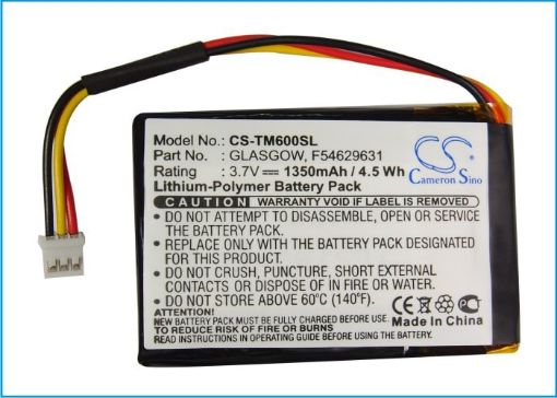 Picture of Battery Replacement Tomtom F54629631 GLASGOW for One V1