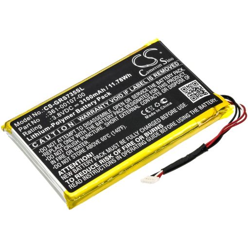 Picture of Battery Replacement Garmin 361-00107-00 for 010-01735-10 Explorer+