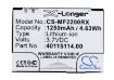 Novatel Wireless 3-1826107-9 Battery Replacement for MiFi2200 - 1