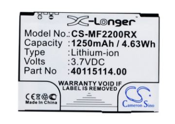Novatel Wireless 3-1826107-9 Battery Replacement for MiFi2200 - 1