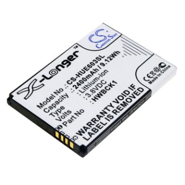 Replacement Battery Huawei HWBCK1 for 601HW 603HW - 1