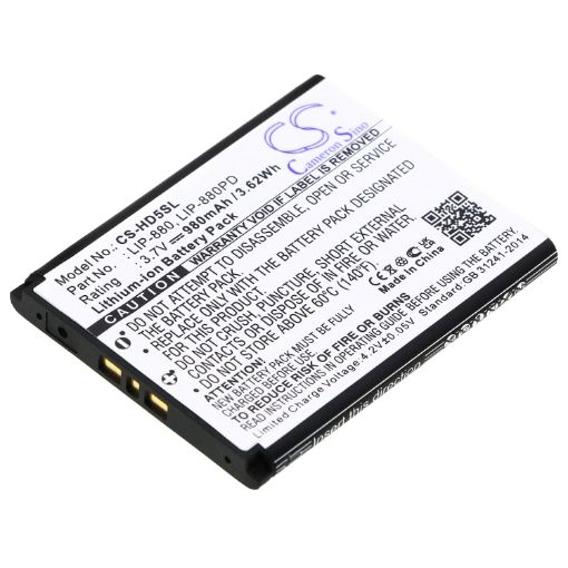 Sony 2-632-807-11 LIP-880 Battery Replacement for NW-HD5 - 1