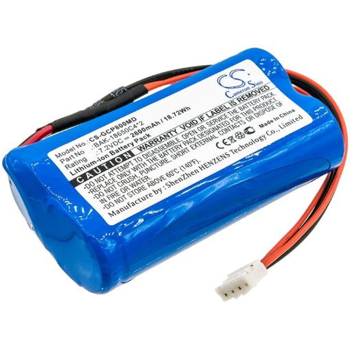 Battery Replacement G-Care BAK-18650C4*2 for SP-800 - 1