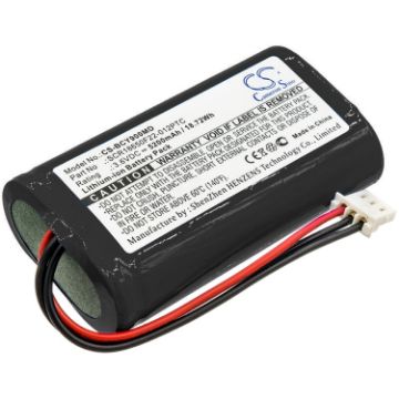 Battery Replacement Bionet SCR18650F22-012PTC for Oximete OXY9 Wave - 1