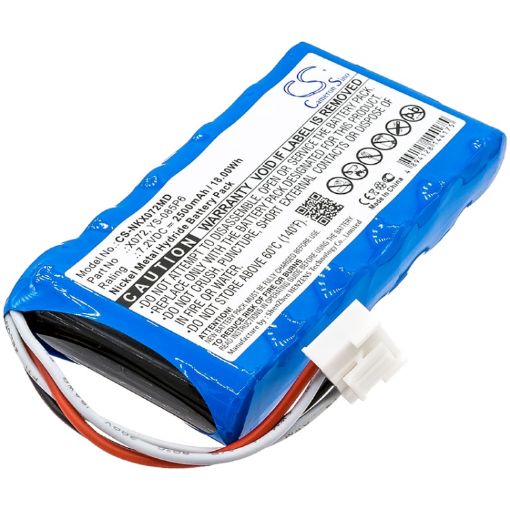 Replacement Battery Nihon Kohden X072 YS-085P6 for OLG-2800 Monitor - 1