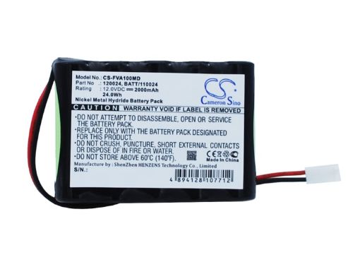 Picture of Battery Replacement Fresenius 120024 BATT/110024 for MCM P-200
