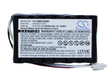 Battery Replacement Ge 2023227-001 2023852-029 AMED2250 M2828 M2828NO N1082 - 1