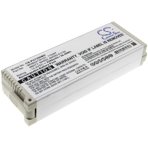 Battery Replacement Philips 110297 989803130151 M4992 M4992-61105 M6473 for ECG PageWriter Trim - 1