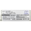 Battery Replacement Philips 110297 989803130151 M4992 M4992-61105 M6473 for ECG PageWriter Trim - 3