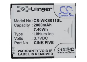 Replacement Battery for T-King K1391 - 1