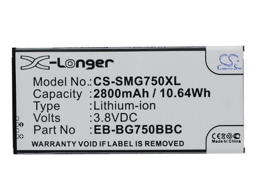 Samsung EB-BG750BBC EB-BG750BBE Battery Replacement for Galaxy Mega 2 - 1