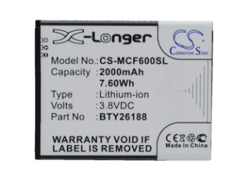 Posh B01-E500 Battery Replacement for E500A Titan HD - 1