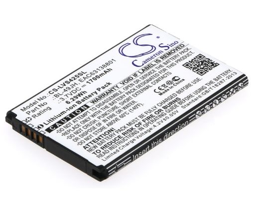 Picture of Battery Replacement Lg BL-49JH EAC63138801 for K100 K120