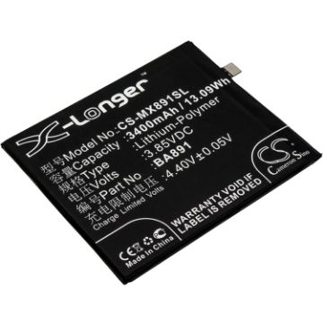 Meizu BA891 Battery Replacement for 15 Plus Dual SIM - 1
