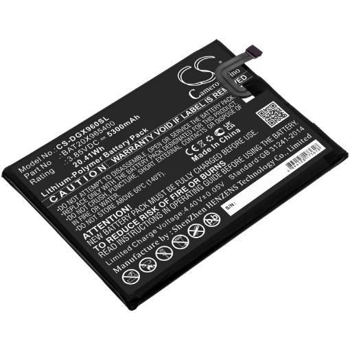 Picture of Battery Replacement Doogee BAT20X965400 for X96