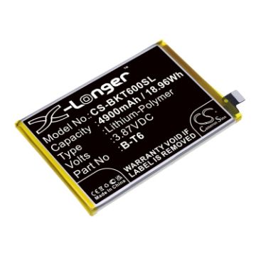 Battery Replacement Vivo B-T6 for I2127 IQOO Z6 5G - 1