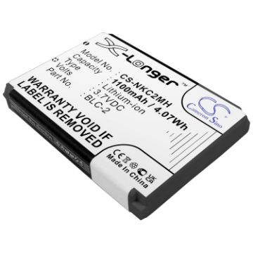 Replacement Battery for Nokia BLC-1 BLC-2 BMC-3 1220 1221 - 1