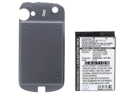 Battery Replacement HTC 35H00077-00M TRIN160 for Mogul P4000 - 1