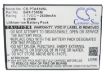 Replacement Battery Pantech BAT-7500M for IM-A860 IM-A860K - 5